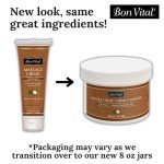 Bon Vital' Coconut Massage Cream - 100% Pure Oil