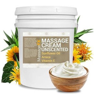 Unscented Massage Cream with Arnica & Vitamin E