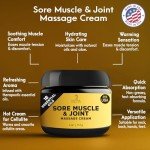 INFINA ESSENTIALS Sore Muscle Relief Cream - 4 oz