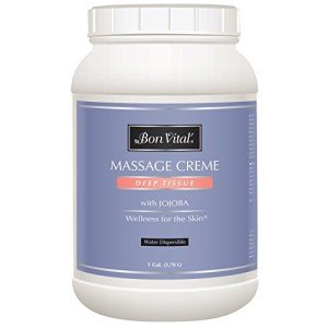 Bon Vital' Deep Tissue Massage Cream, 1 Gallon