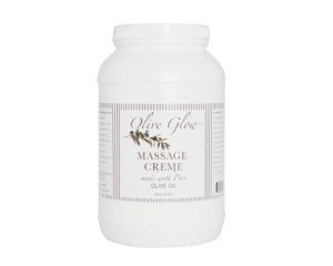 Olive Glow Massage Cream for Dry Skin Relief