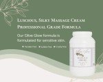 Olive Glow Massage Cream for Dry Skin Relief