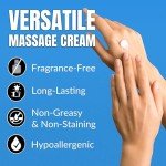 Unscented Deep Tissue Massage Cream - 8oz