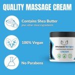 Unscented Deep Tissue Massage Cream - 8oz