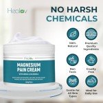 Natural Magnesium Cream for Pain Relief and Relaxation