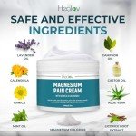Natural Magnesium Cream for Pain Relief and Relaxation