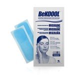 BeKoool Cooling Gel Sheets for Migraines - 4 Count