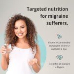 Natural Migraine Relief Supplement – 1 Month Supply