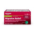 Migraine Relief Geltabs with Acetaminophen and Caffeine