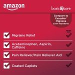 Migraine Relief Tablets with Caffeine, 200 Count