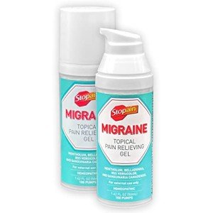 Stopain Max Strength Migraine Relief Gel, 2 Pack
