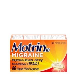 Motrin IB Migraine Relief Liquid Gel Caps
