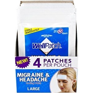 Migraine Cooling Patches - Drug-Free Relief (16 Patches)