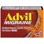 Advil Migraine Relief Ibuprofen Capsules - 20 Count