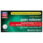 Rite Aid Extra Strength Pain Relief Tablets - 100 Count