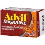 Advil Migraine Relief Ibuprofen Capsules - 20 Count