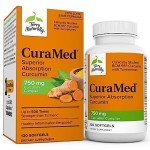 CuraMed Pain Relief Softgels, 750 mg, 120 Count