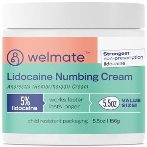 WELMATE Maximum Strength Lidocaine Pain Relief Cream