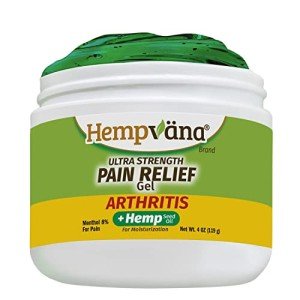 Ultra-Strength Hempvana Pain Relief Gel - 4 Oz