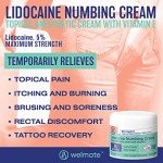 WELMATE Maximum Strength Lidocaine Pain Relief Cream