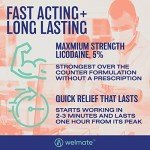 WELMATE Maximum Strength Lidocaine Pain Relief Cream