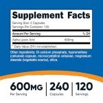 Nutricost Alpha Lipoic Acid Pain Relief Cream