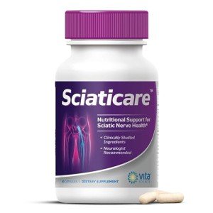 Vita Sciences Sciaticare Nerve Relief Supplement 40X