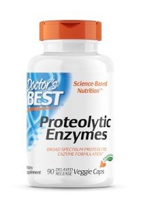Doctor's Best Pain Relief Enzymes, 90 Veggie Caps