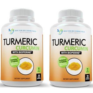 Powerful Organic Turmeric Curcumin Pain Relief Capsules