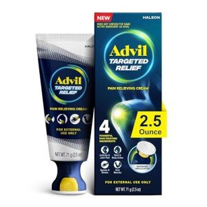 Advil Pain Relief Cream with Massage Applicator, 2.5 oz