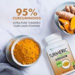 Powerful Organic Turmeric Curcumin Pain Relief Capsules