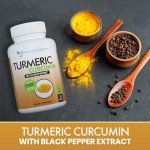 Powerful Organic Turmeric Curcumin Pain Relief Capsules