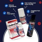 CobraZol Gel Roll-On for Muscle and Joint Relief