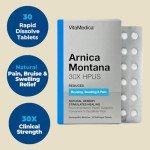 Arnica Montana Quick Dissolve Tablets for Pain Relief