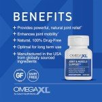 OmegaXL Natural Joint Support & Pain Relief 60 Soft Gels