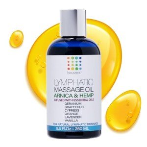 Lymphatic Drainage Massage Oil with Arnica & Hemp