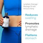Lymphatic Drainage Massage Oil with Arnica & Hemp