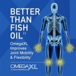 OmegaXL Natural Joint Support & Pain Relief 60 Soft Gels