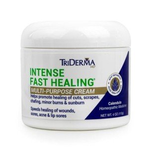 TriDerma Fast Healing Cream for Skin Irritations
