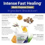 TriDerma Fast Healing Cream for Skin Irritations