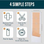 Silicone Patches for Scar Reduction – 14.5 x 4 cm