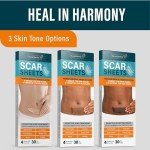 Silicone Patches for Scar Reduction – 14.5 x 4 cm