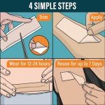 NUVADERMIS Medical Silicone Scar Tape - Extra Long