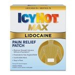 Icy Hot Max Strength Lidocaine Pain Relief Patches Bundle