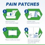 Maximum Strength Lidocaine Pain Relief Patches - 18 Count