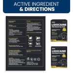 Lidocaine Pain Relief Patches - 18 Count