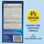 HealthWise 4% Lidocaine Roll-On Pain Relief