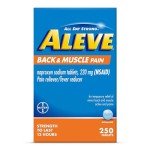 Aleve Pain Relief Tablets for Back & Muscles