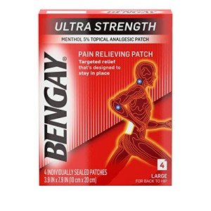 Bengay Ultra Strength Pain Relief Patches - 4 Count