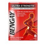 Bengay Ultra Strength Pain Relief Patches - 4 Count